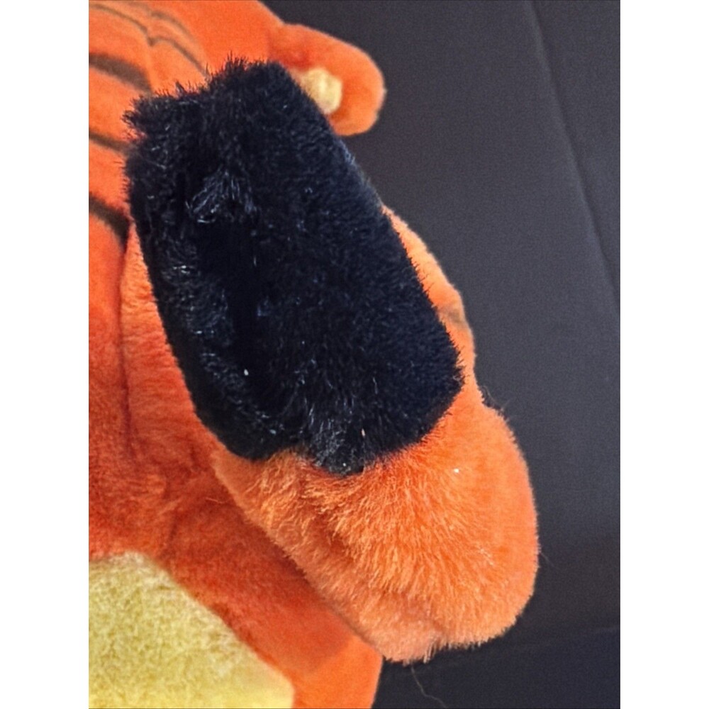 Disney World Plush Tigger Stuffed Animal Toy Orange Yellow Pink Nose Large 16" - Picture 6 of 6